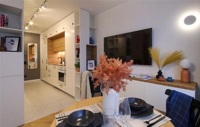 Designer Studio With Bedroom Near Old Town Dubois Warszawa Exteriör bild